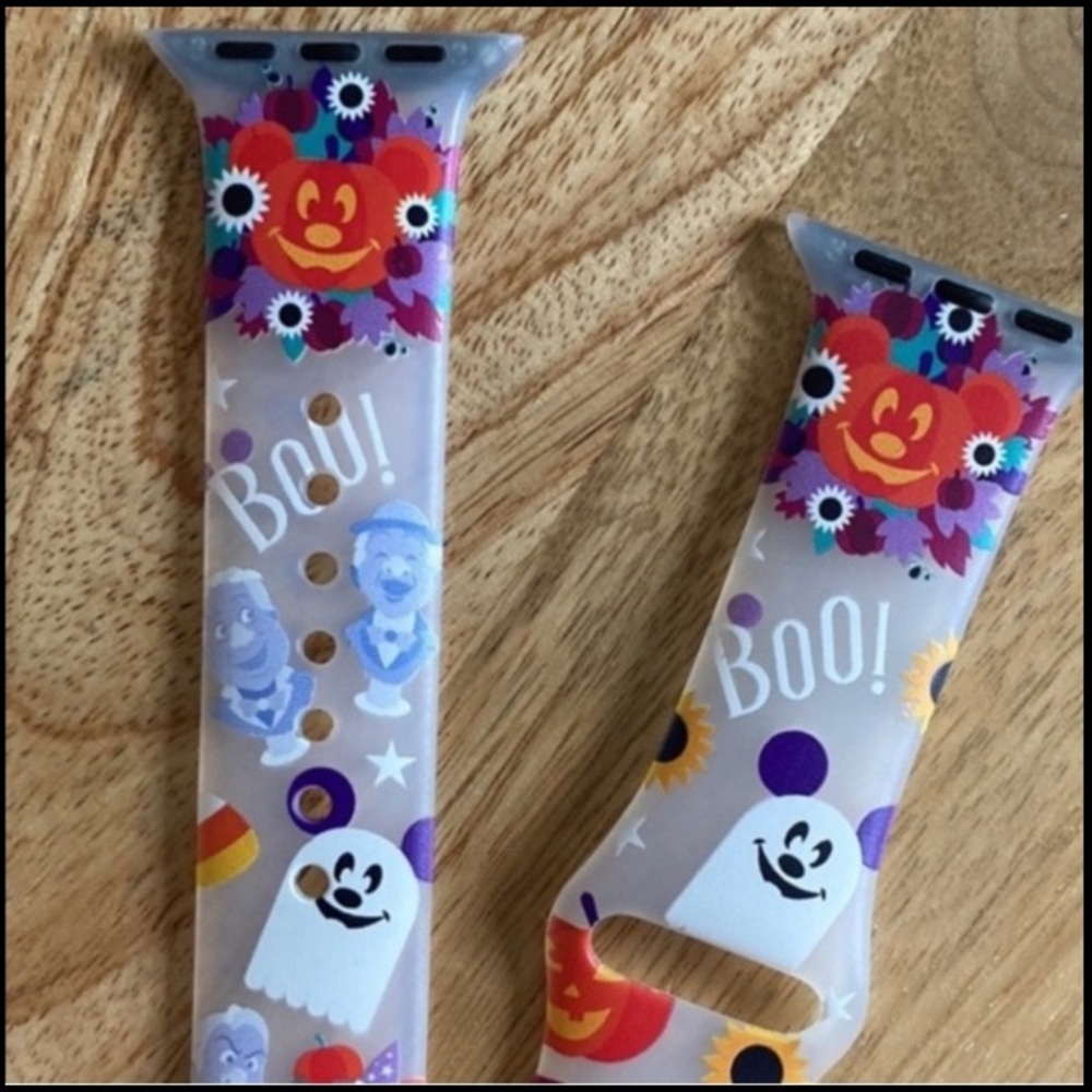 Mickey Mouse Apple Watch band NEW 38/40/41 Disney pumpkin ghosts Halloween